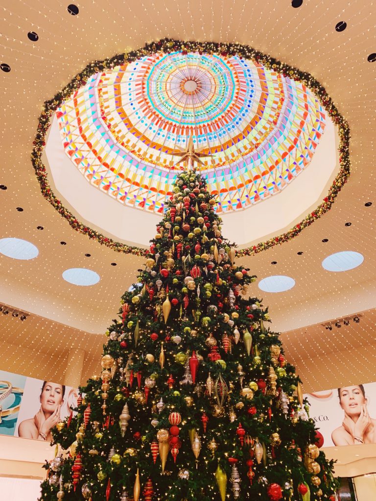 Check out the Louis Vuitton Christmas Tree At South Coast Plaza