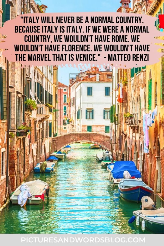 100+ Magical Italy Quotes (for Perfect Instagram Captions and